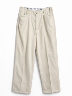 BEN DAVIS Work Pants Cream Off White Utility Straight Leg Vintage Y2K USA Made